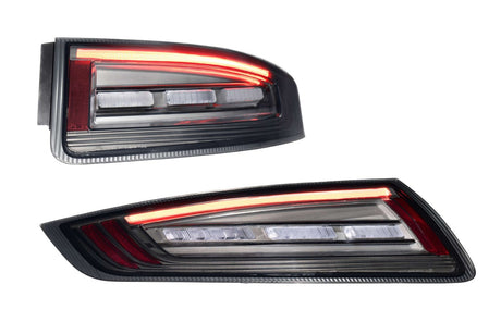 Feux arrière à LED pour Porsche 911 997.1 (05-08) XB (fumés)