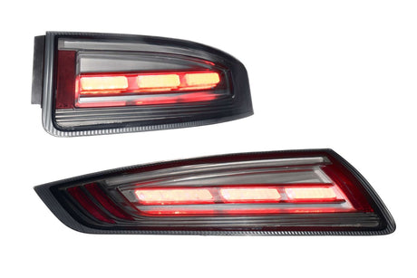 Feux arrière à LED pour Porsche 911 997.1 (05-08) XB (fumés)
