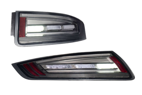 Feux arrière à LED pour Porsche 911 997.1 (05-08) XB (fumés)