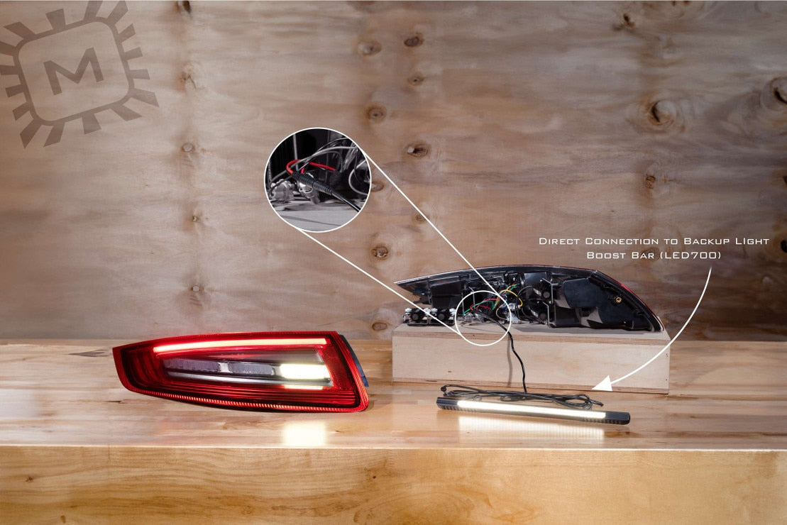 Porsche 911 997.1 (05-08) XB LED Tail Lights (Smoked)