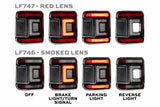 Jeep Wrangler JL (2018+) XB LED Low Profile Tail Lights (Red)