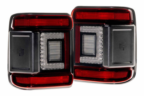 Jeep Wrangler JL (2018+) XB LED Low Profile Tail Lights (Red)
