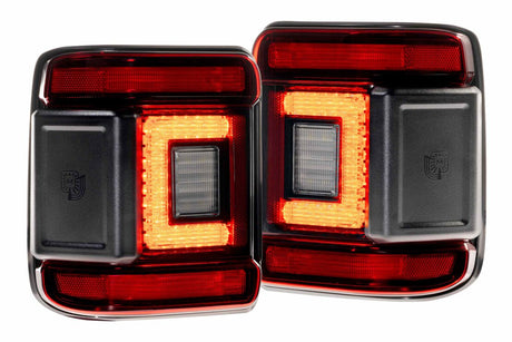 Jeep Wrangler JL (2018+) XB LED Low Profile Tail Lights (Red)