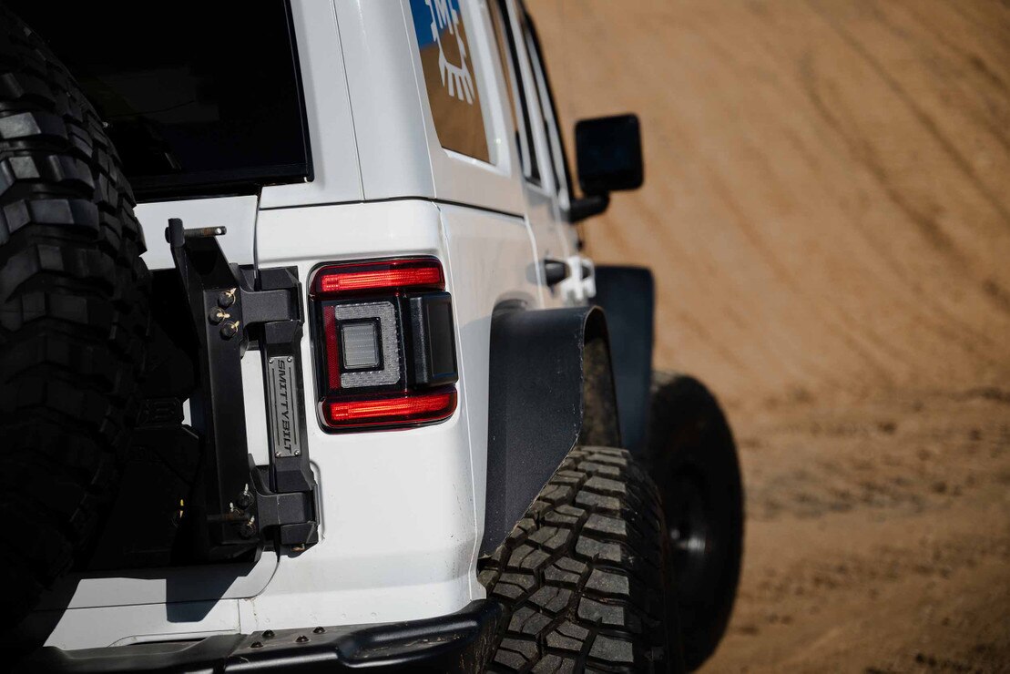 Jeep Wrangler JL (2018+) XB LED Low Profile Tail Lights (Red)