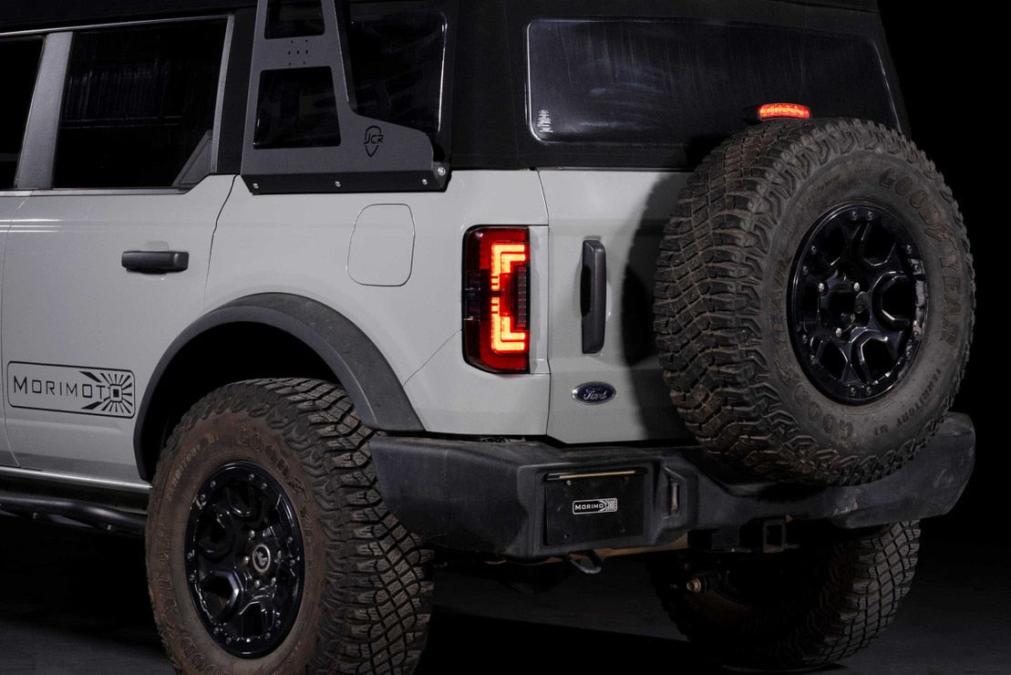Ford Bronco (2021+) XB LED Low Profile Tail Lights (Red)