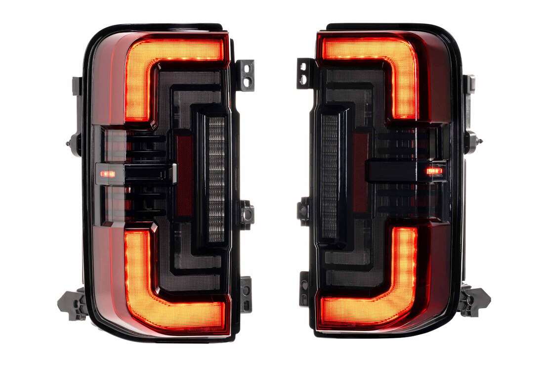 Ford Bronco (2021+) XB LED Low Profile Tail Lights (Red)