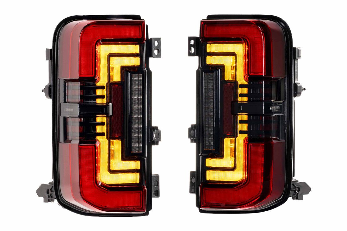 Ford Bronco (2021+) XB LED Low Profile Tail Lights (Red)