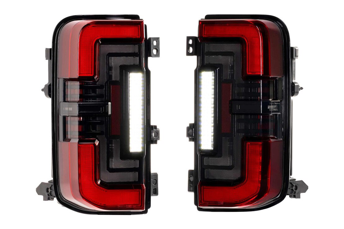 Ford Bronco (2021+) XB LED Low Profile Tail Lights (Red)