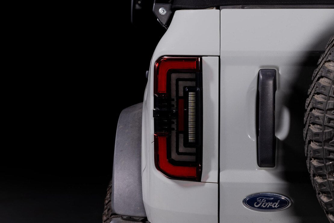 Ford Bronco (2021+) XB LED Low Profile Tail Lights (Red)