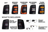 Ram HD (2019+) XB LED Tail Lights (Smoked)
