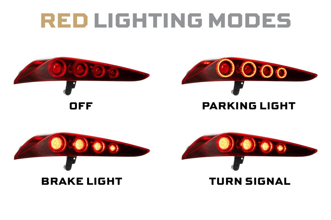 Toyota Supra (2020+) XB LED Tail Lights (Red)