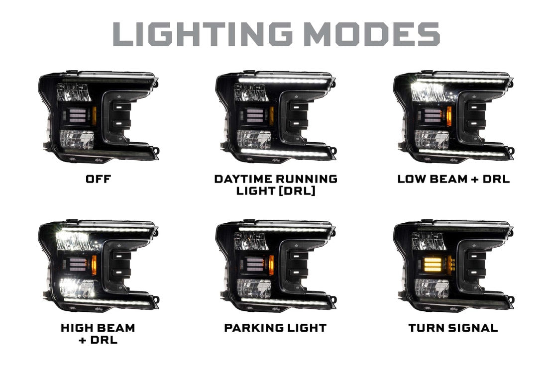 Ford F-150 (18-20) XB Hybrid-R Led Headlights