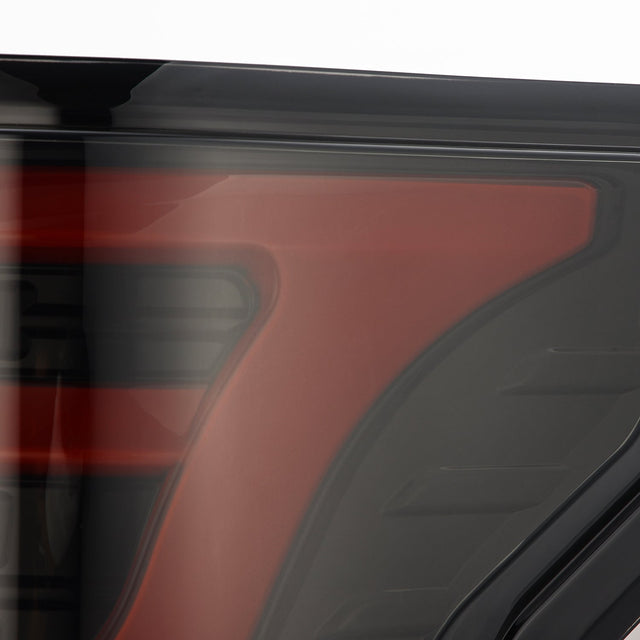 15-20 Ford F150 LUXX-Series LED Tail Lights Black Red