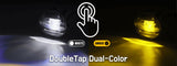 15-20 Ford F150/17-22 Super Duty DoubleTap Dual Color LED Projector Fog Lights
