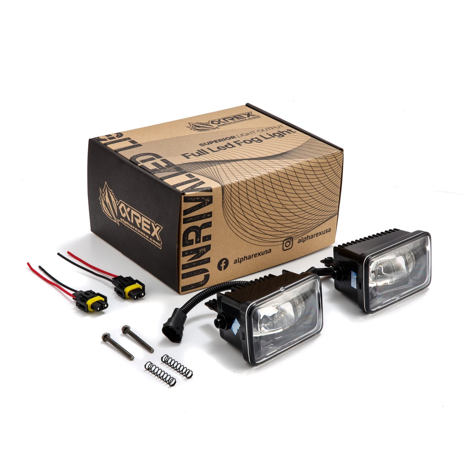 15-20 Ford F150/17-22 Super Duty DoubleTap Dual Color LED Projector Fog Lights