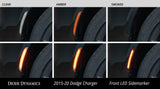 Feux de position latéraux à LED pour Dodge Charger 2015-2023 (ensemble)
