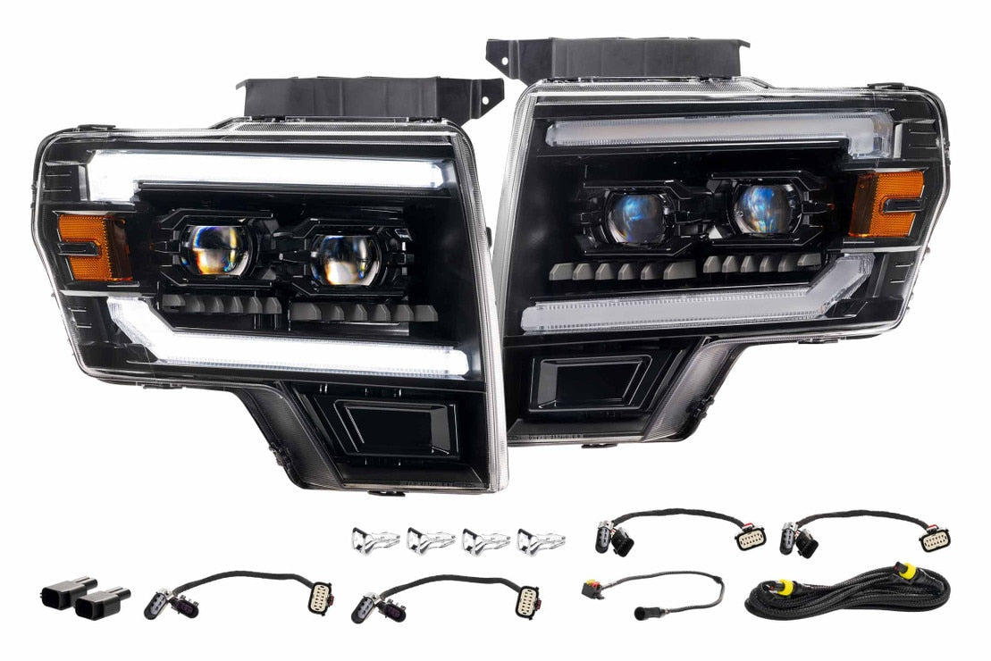 Ford SVT Raptor (10-14) XB Evo Hybrid Led Headlights