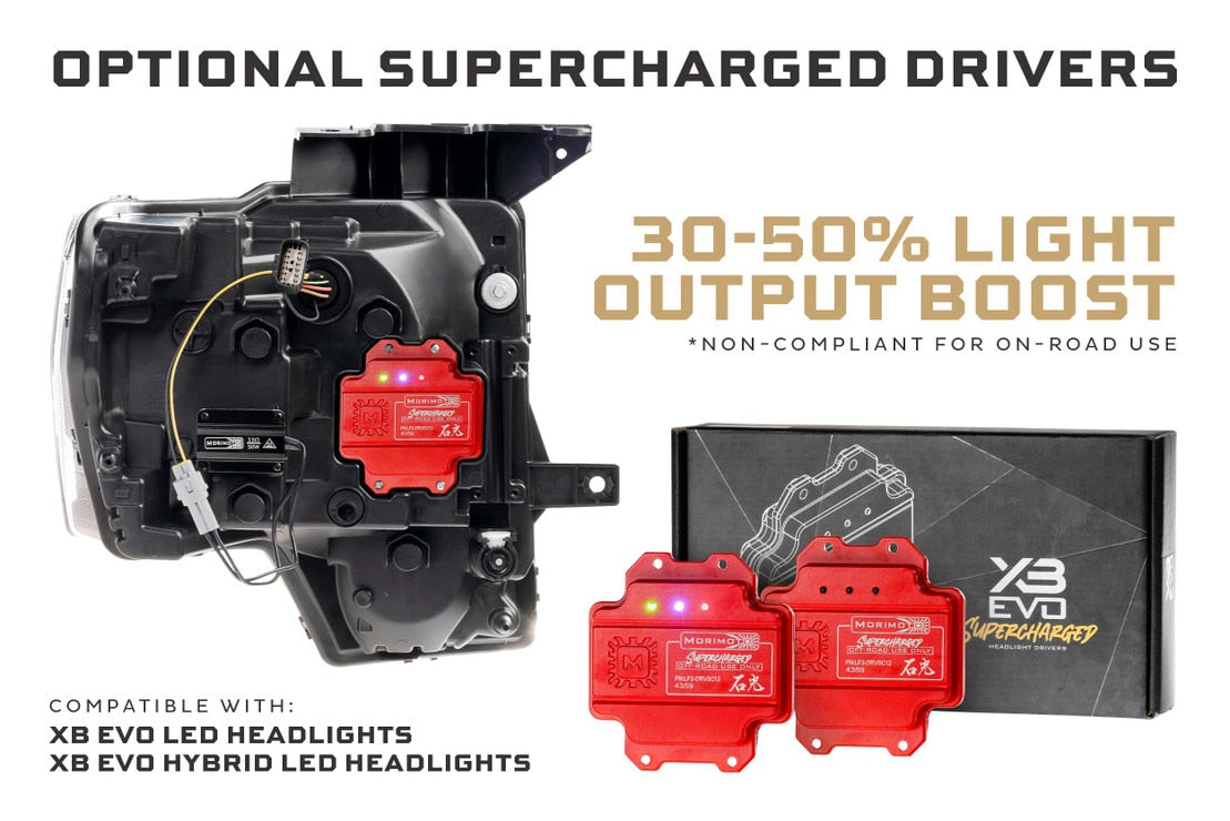Ford SVT Raptor (10-14) XB Evo Hybrid Led Headlights