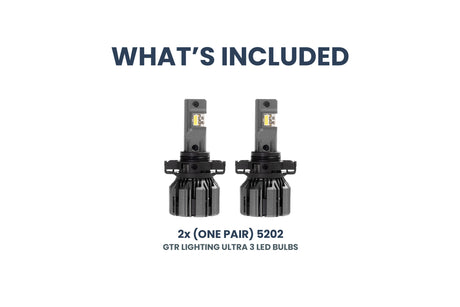 5202/2504 : Ampoules LED GTR Ultra 3.0 (paire)