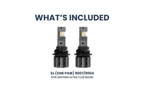 9007/9004 : Ampoules LED GTR Ultra 3.0 (paire)