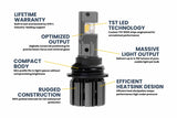 9007/9004 : Ampoules LED GTR Ultra 3.0 (paire)