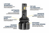 H11 : Ampoules LED GTR Ultra 3.0 (paire)