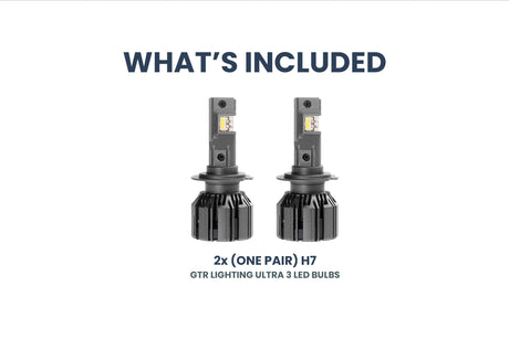 H7 : Ampoules LED GTR Ultra 3.0 (paire)