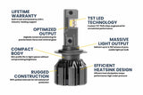 H7 : Ampoules LED GTR Ultra 3.0 (paire)