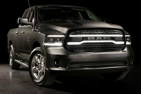 Dodge Ram 1500 (13-18) XBG LED Drl Grille (Black)