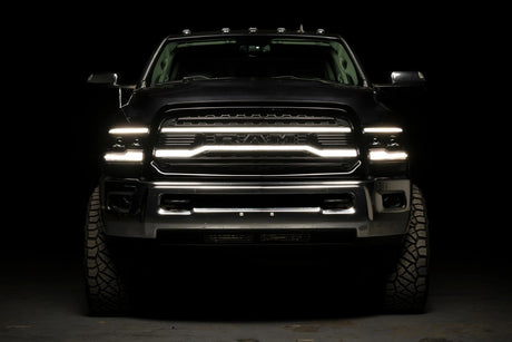 Dodge Ram HD (13-18) XBG LED Drl Grille (Black)