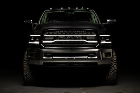 Dodge Ram HD (13-18) XBG LED Drl Grille (Black)