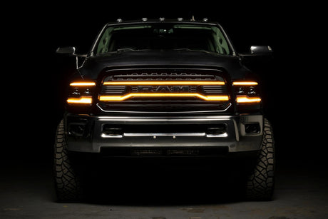 Dodge Ram HD (13-18) XBG LED Drl Grille (Black)