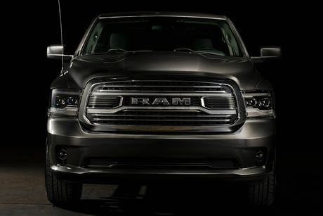 Dodge Ram 1500 (13-18) XBG LED Drl Grille (Chrome)