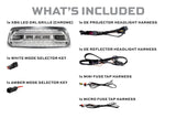 Dodge Ram HD (13-18) XBG LED Drl Grille (Chrome)