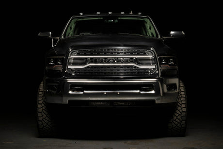 Dodge Ram HD (13-18) XBG LED Drl Grille (Chrome)