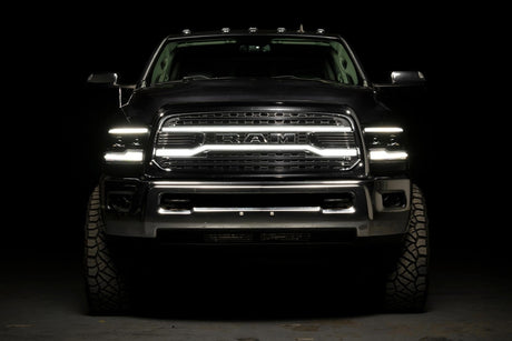 Dodge Ram HD (13-18) XBG LED Drl Grille (Chrome)