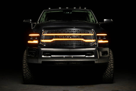 Dodge Ram HD (13-18) XBG LED Drl Grille (Chrome)