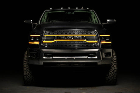 Dodge Ram HD (13-18) XBG LED Drl Grille (Chrome)