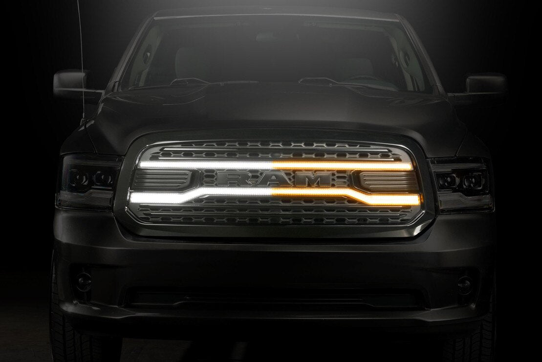 Dodge Ram 1500 Classic (19-24) XBG LED Drl Grille (Black)