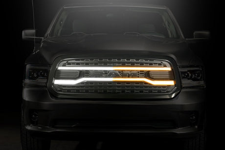 Dodge Ram 1500 Classic (19-24) XBG LED Drl Grille (Black)