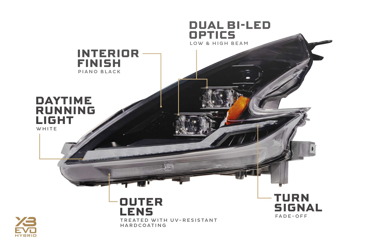 Phares à LED XB pour Nissan 370Z (09-21)