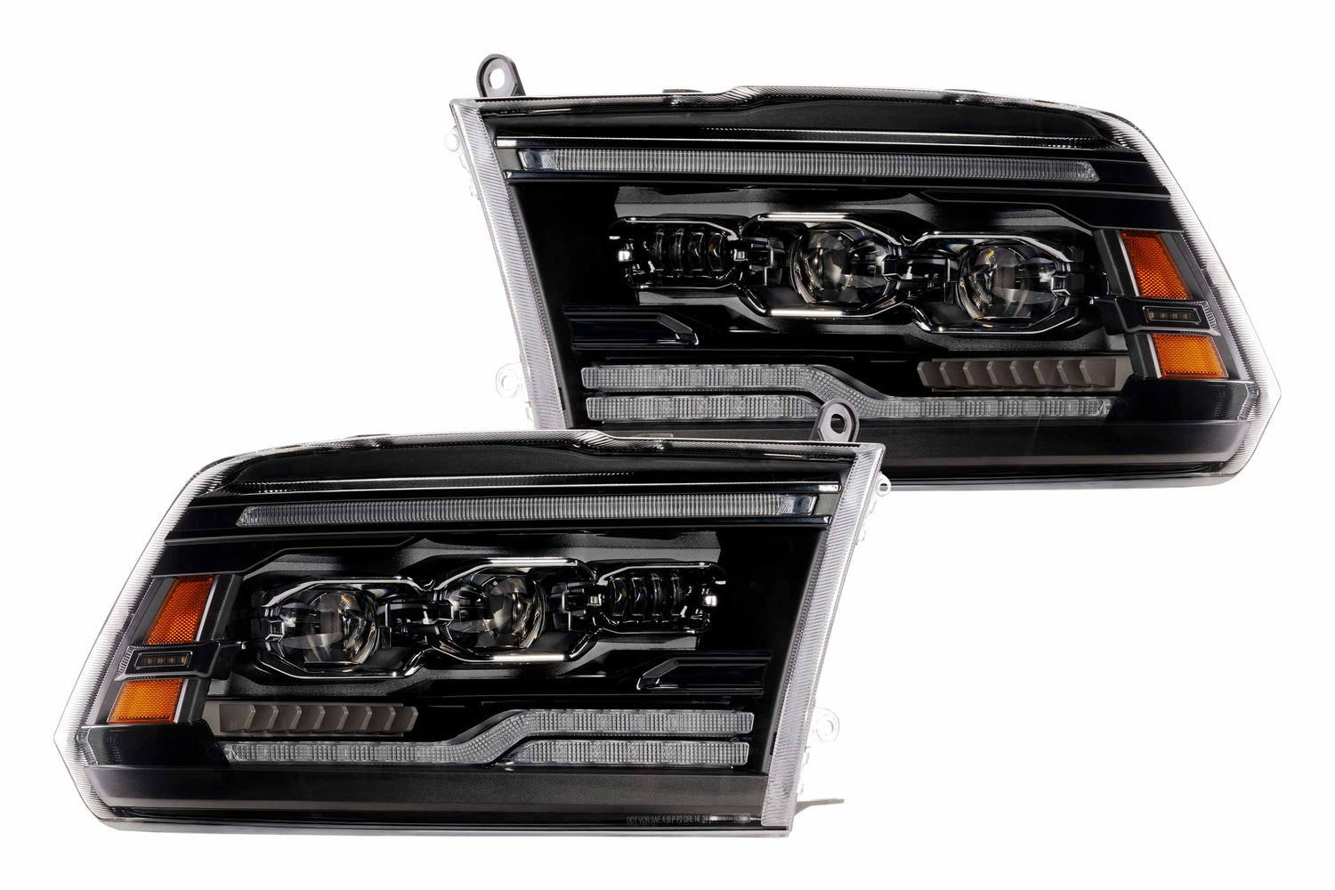 Dodge Ram (09-18) : phares à LED Morimoto Xb (ambre Drl)