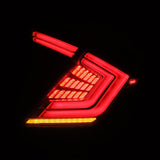 16-21 Honda Civic Hatchback NOVA-Series Prismatic LED Tail Lights Clear Smoke