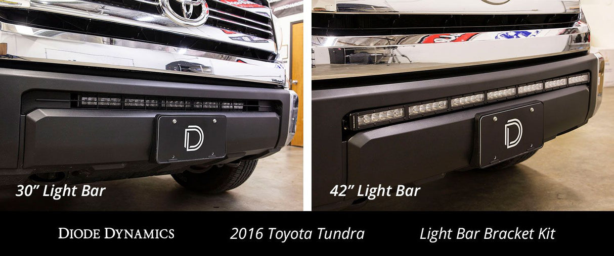 Kit de support de barre lumineuse LED pour Toyota Tundra Stealth 2014-2021