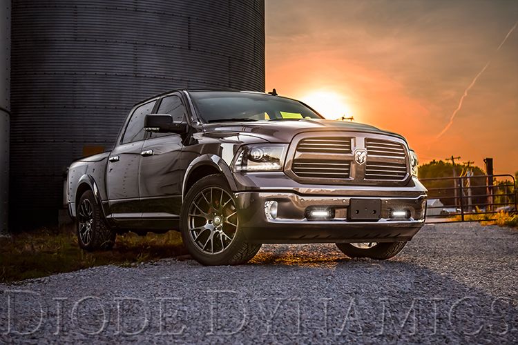 Kit de barre lumineuse LED standard SAE/DOT pour Dodge Ram 2013-2018