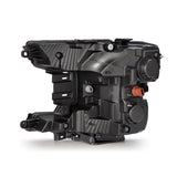 Phares projecteurs à LED série LUXX pour Ford F150 (modèle MK II, 14e génération) 18-20 Alpha-Black