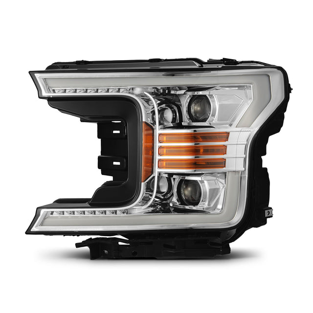 18-20 Ford F150 PRO-Series Halogen Projector Headlights Chrome
