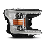 18-20 Ford F150 PRO-Series Halogen Projector Headlights Chrome