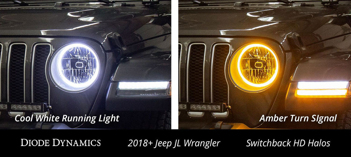 Halos LED Switchback HD (paire)