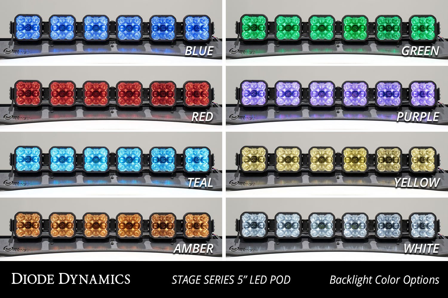SS5 CrossLink Lightbar Kit for Prinsu/Sherpa Roof Racks